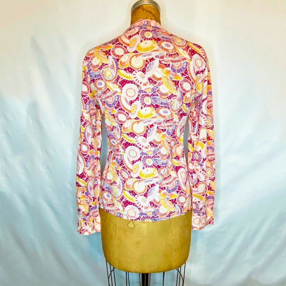 Apc Umbrella Print Buttondown Top - image 4